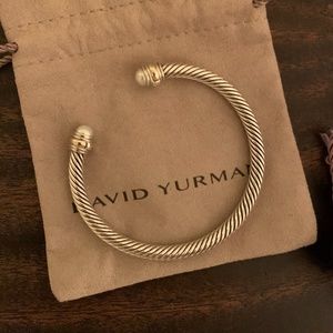 David Yurman Cable Classic Pearl 4mm bracelet